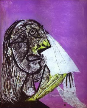  e - Woman in Tears 1937 Pablo Picasso